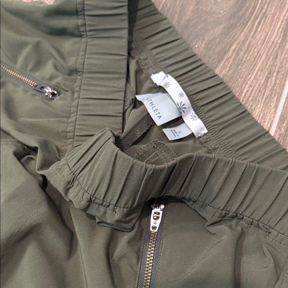 Athleta - Army Green Joggers - Picture 3 of 10